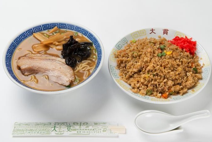 中華そば・やきめし並