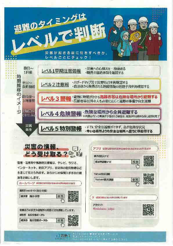 気象庁の警報などが大きく変わります　レベル分けで分かりやすく　いつに逃げる？レベルで判断