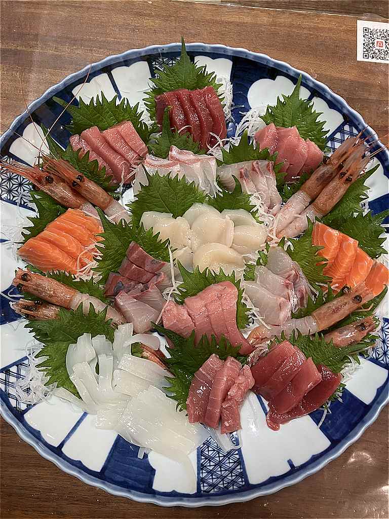 西柴団地　八百武　刺身盛り合わせ