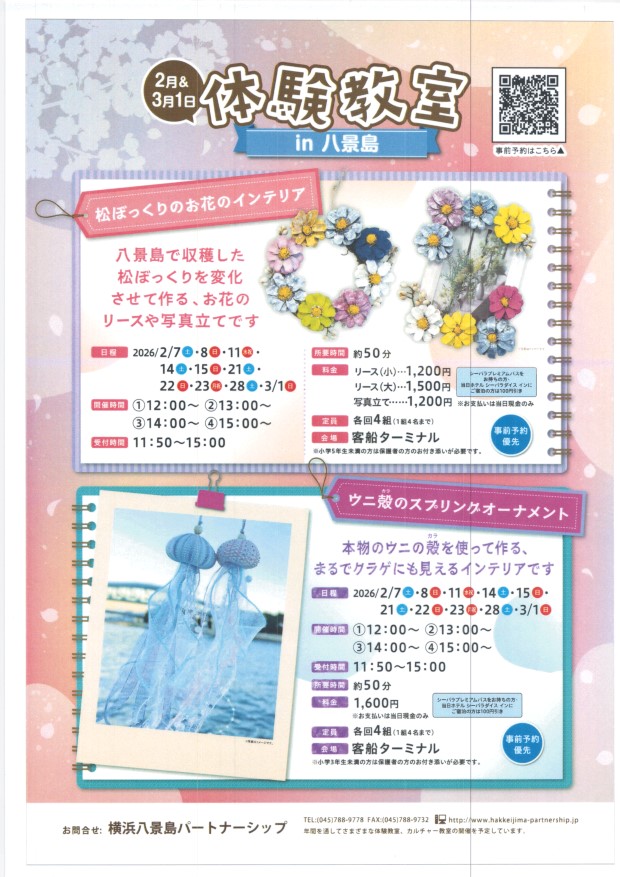 ウニ殻のスプリングオーナメント、松ぼっくりのお花のインテリア